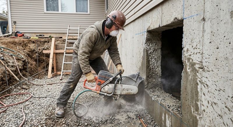 Block Wall Cutting in Corpus Christi, TX